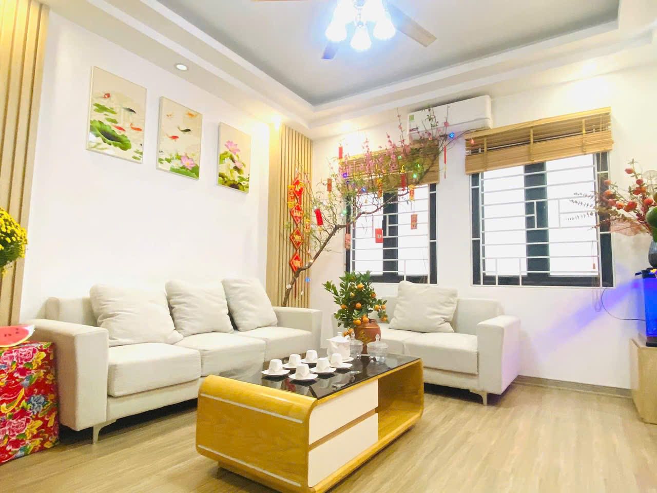 BÁN NHÀ ĐẸP ĐỊNH CÔNG THƯỢNG 5 TẦNG FULL NỘI THẤT, NGÕ NÔNG, GẦN PHỐ 8,6 TỶ. - Ảnh 1