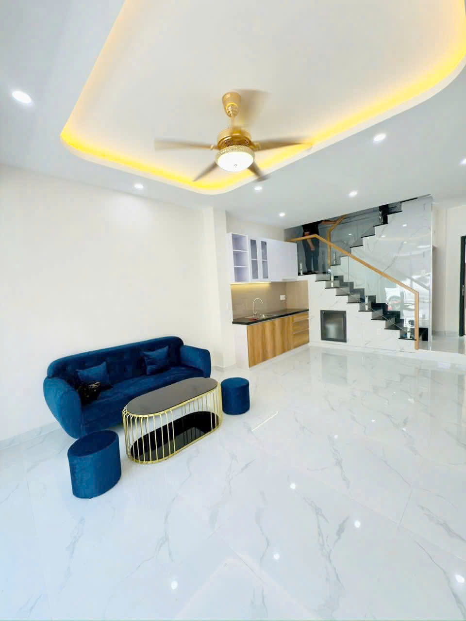 Nhà 2 tầng nở hậu mặt tiền Ba Đình P. Hưng Phú Q8 . Giá 7,18 tỷ TL - Ảnh 1