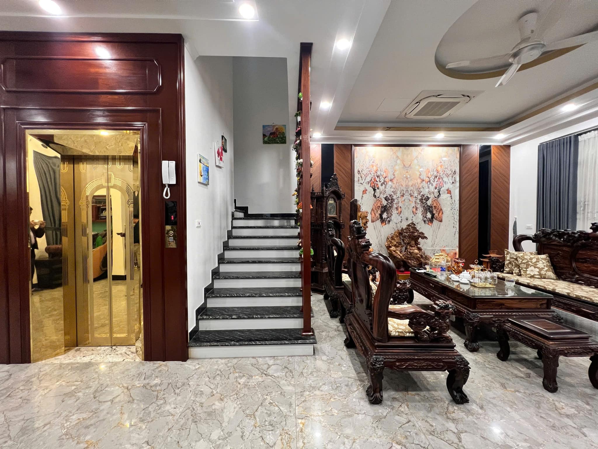 LÔ GÓC TÔ VĨNH DIỆN - THANH XUÂN - 48M2 x 6T - MT 6.4M - 19.8 TỶ -THANG MÁY-NGÕ Ô TÔ TRÁNH - Ảnh 3