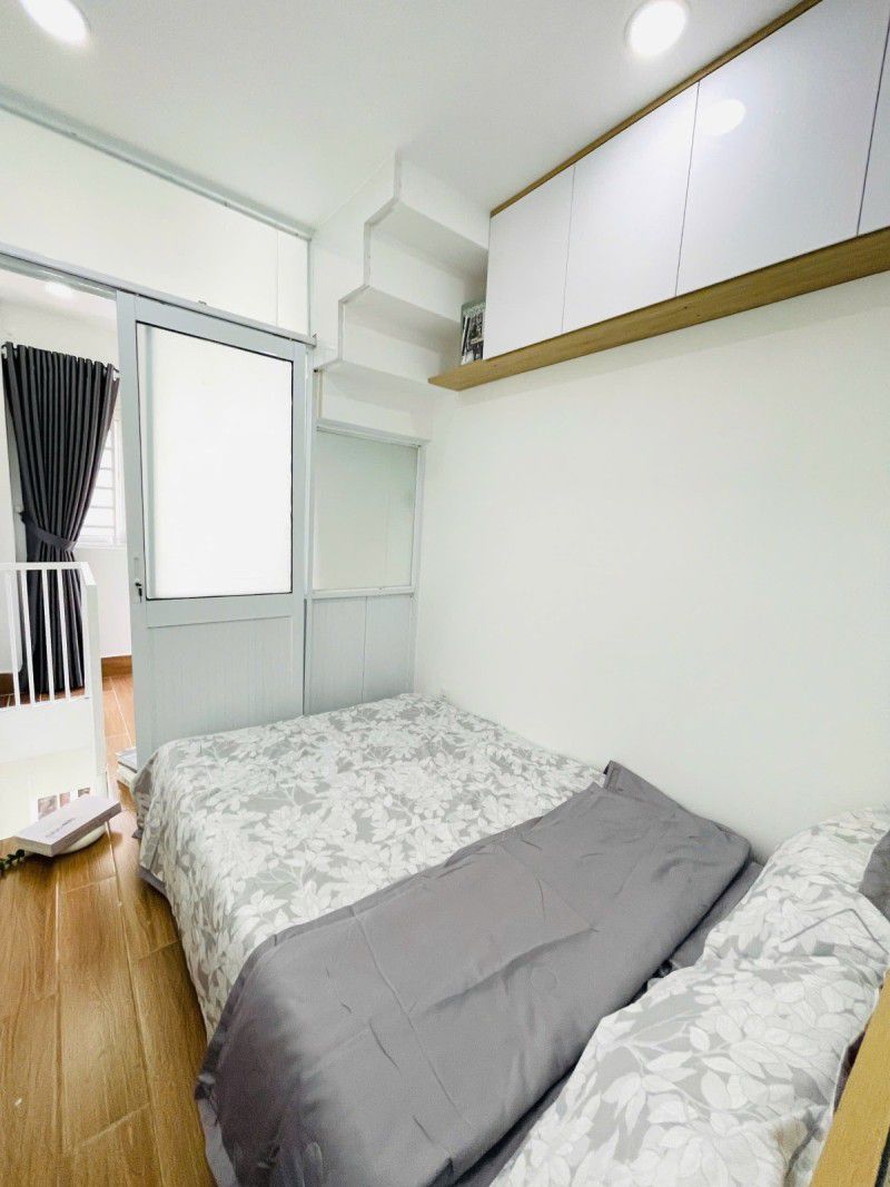 GIÁP BÌNH THẠNH - NGUYỄN VĂN NGHI P7 GV  - 4 TẦNG 3PN - DTSD 50m2 - HẺM 1 TRỤC - 20m RA MẶT TIỀN - - Ảnh 1