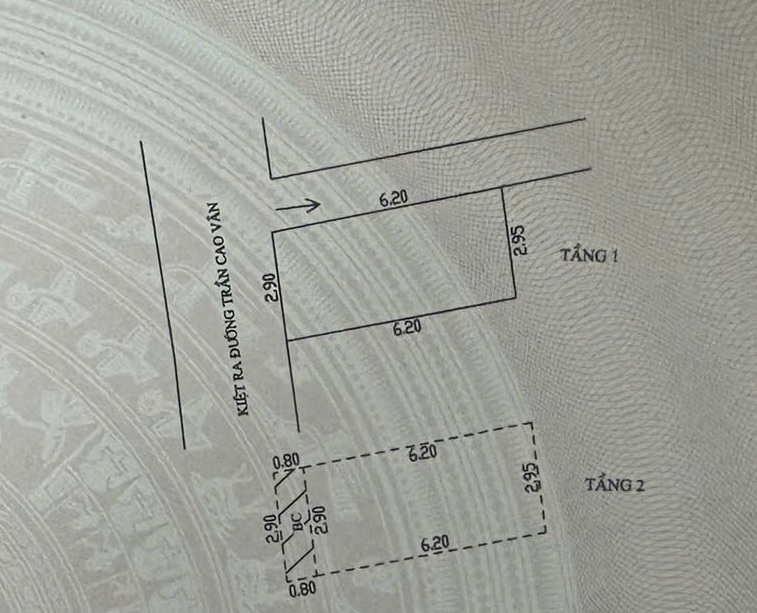 ♣ Nhà Lô Góc Kiệt thẳng Nguyễn Tất Thành thông TCV 2 tầng, 1.58 tỷ - Ảnh 4