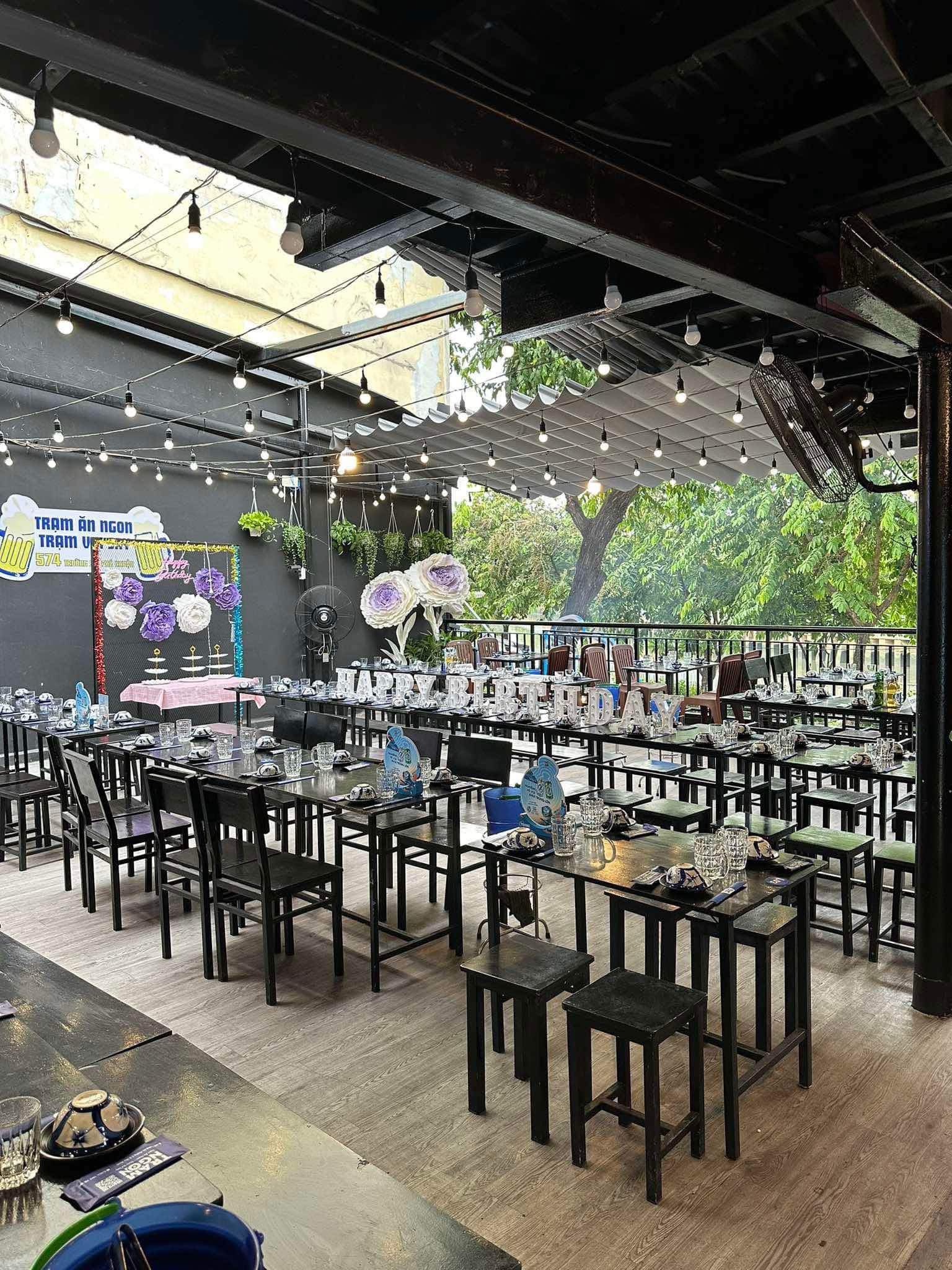 Sang nhượng quán nhậu mặt tiền bờ kè Trường Sa khách ổn định quán Trạm Ngon tại 574 Trường Sa - Ảnh 2