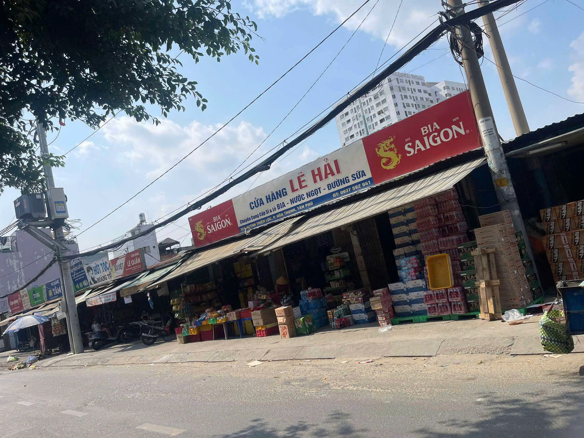 Bán nhà Mặt tiền Huỳnh Thiện Lộc - giao Lũy Bán Bích, 2663m2 (63x42m), full thổ, 236 tỷ. - Ảnh 1