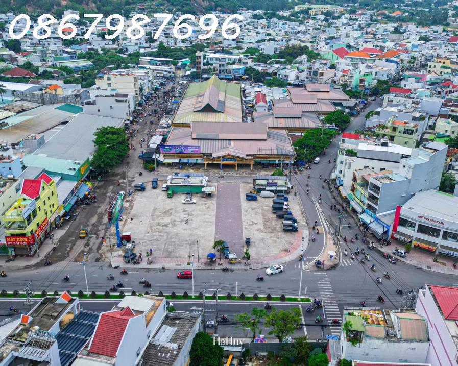 Cho thuê nhà mặt tiền đường 2/4 – Nha Trang  Góc ngã tư chợ Vĩnh Hải  Diện tích 1600m² – Mặt tiền - Ảnh chính
