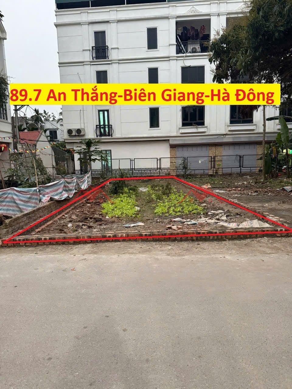 CHÍNH CHỦ BÁN LÔ ĐẤT 89,7M TẠI BIÊN GIANG-HÀ ĐÔNG-HÀ NỘI - Ảnh 1
