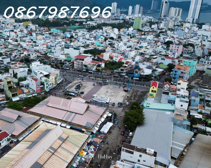 Cho thuê nhà mặt tiền đường 2/4 – Nha Trang  Góc ngã tư chợ Vĩnh Hải  Diện tích 1600m² – Mặt tiền - Ảnh 1