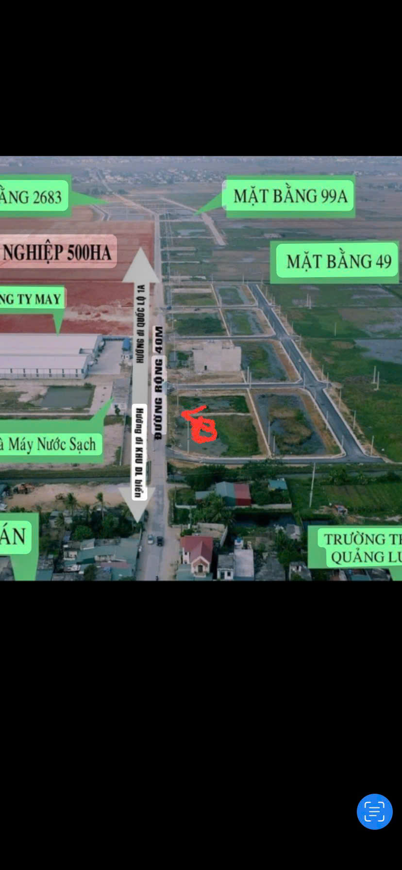 ĐẤT ĐẸP - GIÁ TỐT - CHÍNH CHỦ CẦN BÁN GẤP LÔ ĐẤT  tại xã Quảng lưu, Quảng xương, Thanh Hóa - Ảnh 1