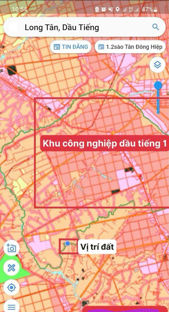 ĐÁT DẦU TIẾNG BÌNH DƯƠNG 350TR - Ảnh chính
