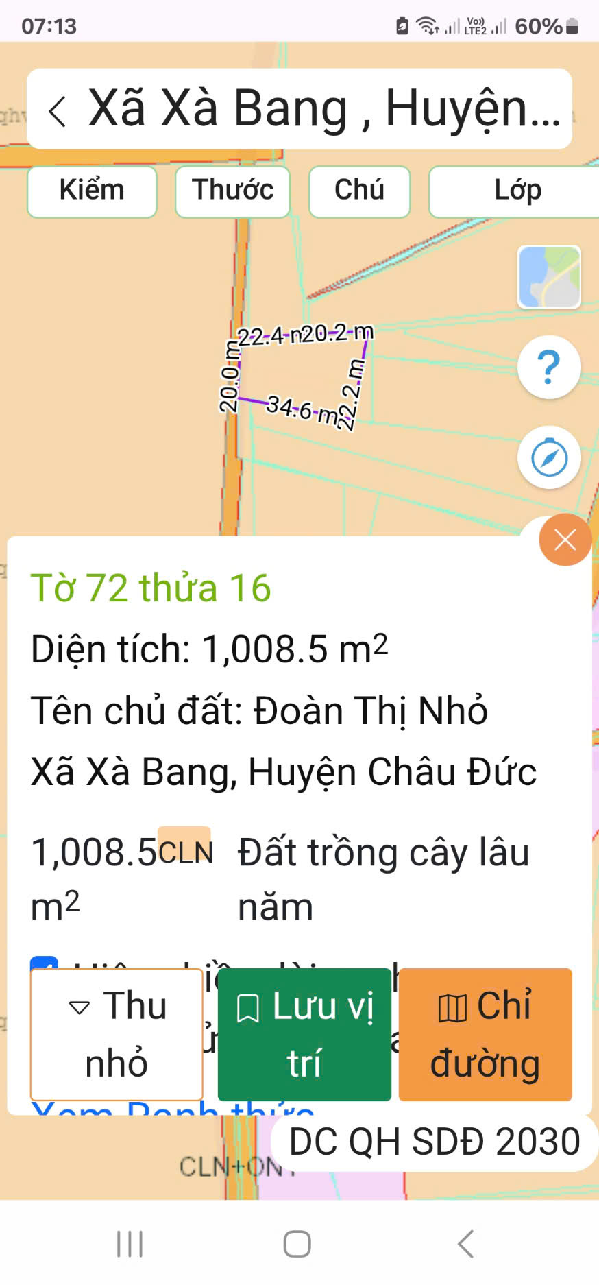 Chủ cần bán<br>2 sào 7 thực tế 3 sào 2. Có sẵn 2 căn nhà cấp 4 mới xây rộng và đẹp . 2mt trước và sau - Ảnh chính