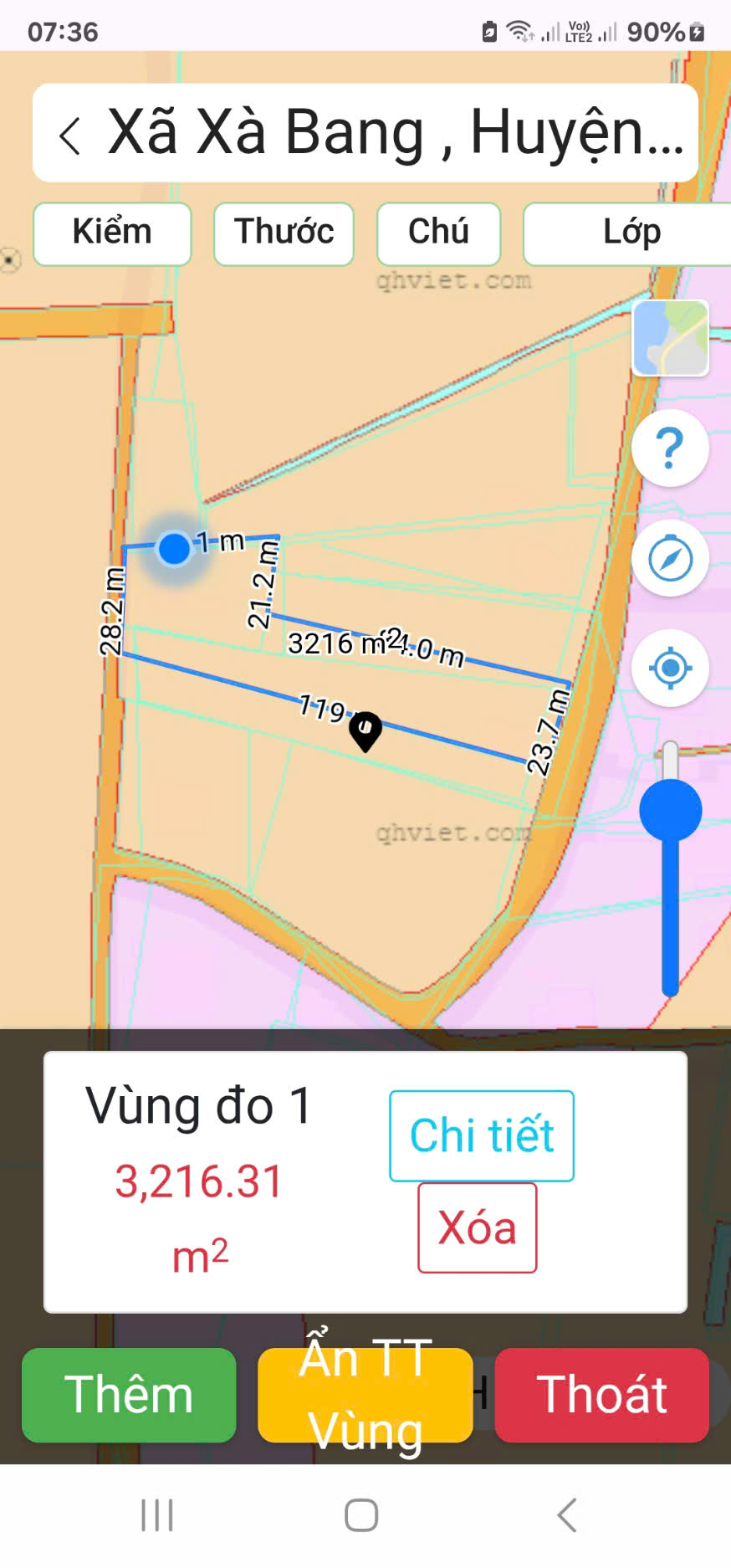 Chủ cần bán<br>2 sào 7 thực tế 3 sào 2. Có sẵn 2 căn nhà cấp 4 mới xây rộng và đẹp . 2mt trước và sau - Ảnh 1