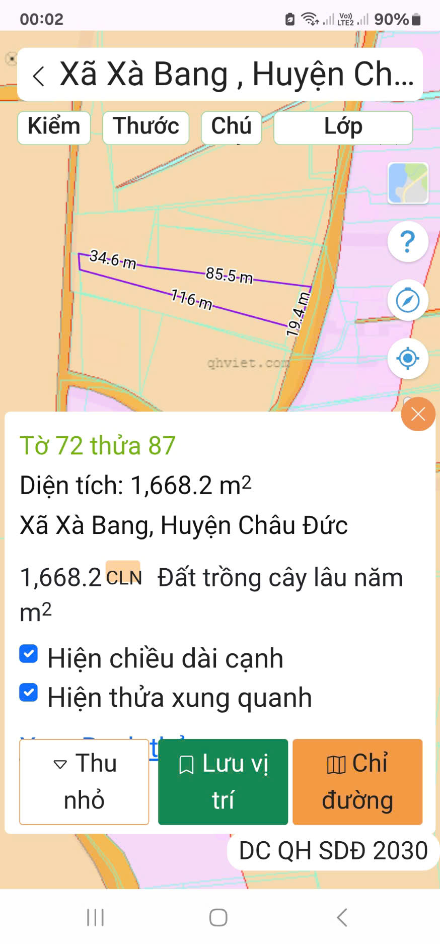 Chủ cần bán<br>2 sào 7 thực tế 3 sào 2. Có sẵn 2 căn nhà cấp 4 mới xây rộng và đẹp . 2mt trước và sau - Ảnh 2
