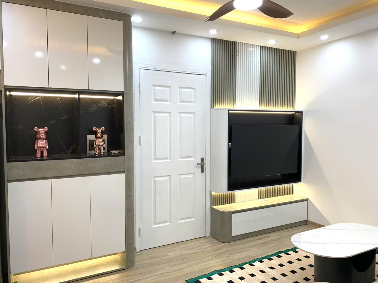Bán lỗ căn hộ chung cư HH Linh Đàm, quận Hoàng Mai, 56m2, sửa mới koong, full nội thất y hình, giá - Ảnh 2