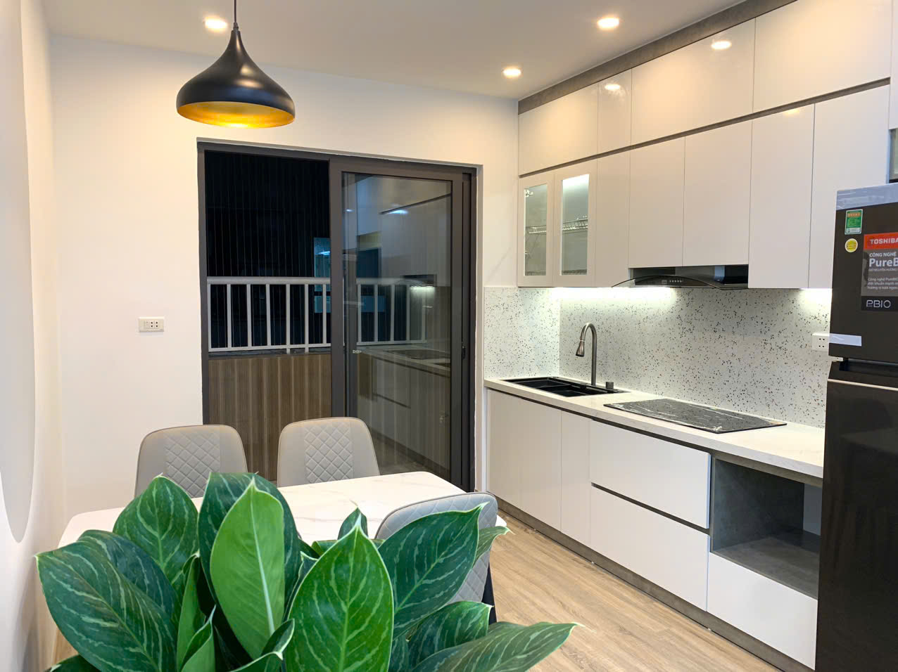 Bán lỗ căn hộ chung cư HH Linh Đàm, quận Hoàng Mai, 56m2, sửa mới koong, full nội thất y hình, giá - Ảnh 3