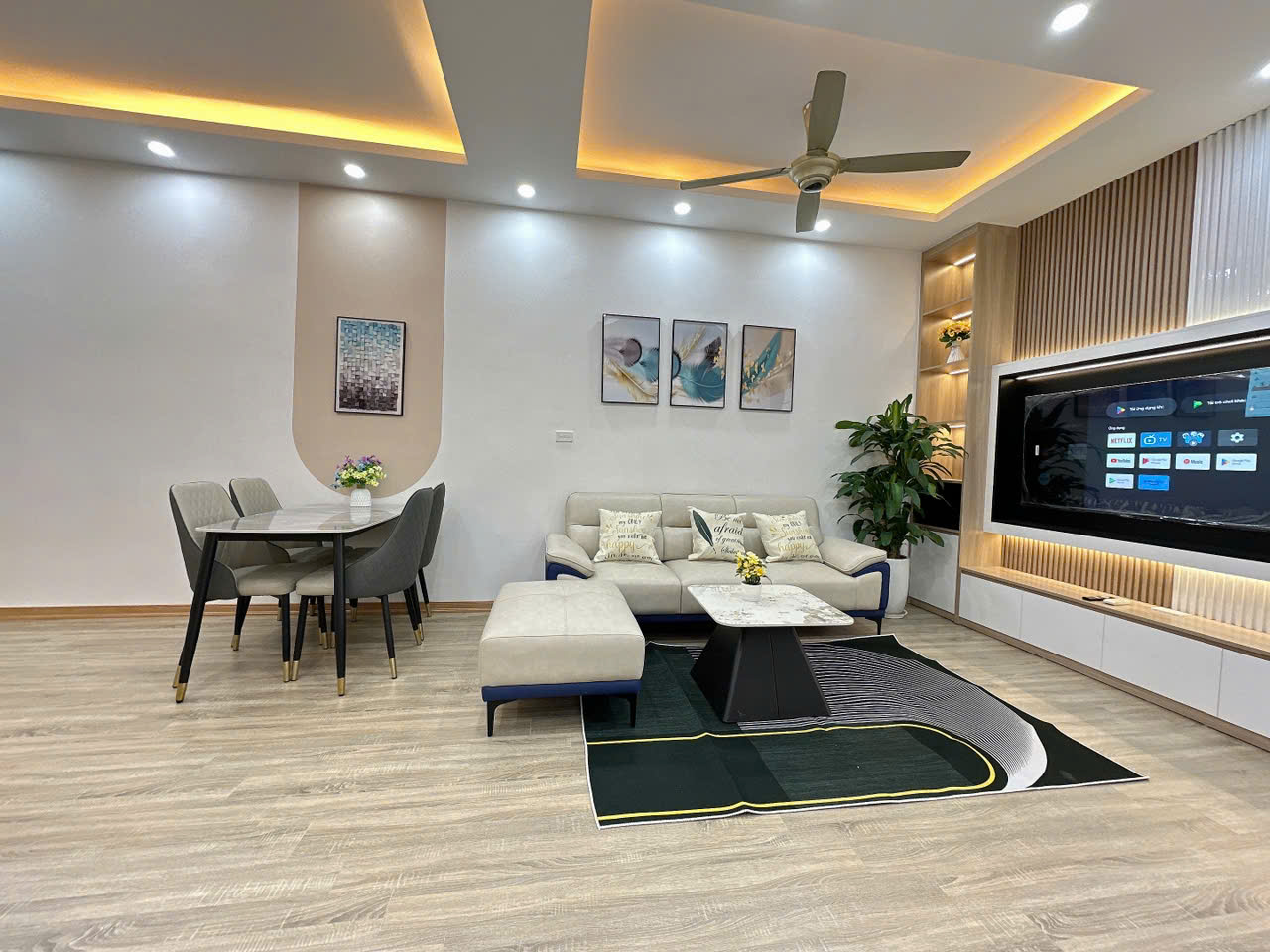 Căn hộ chung cư VP6 bán đảo Linh Đàm, quận Hoàng Mai, 62m2, 2 ngủ, full nội thất, view hồ, giá chỉ - Ảnh 3