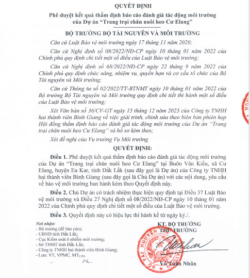 Bán Trang trại heo 13 Hecta, Quy mô 24k heo thịt, H. Ea Kar - Đăk Lăk - Ảnh 2