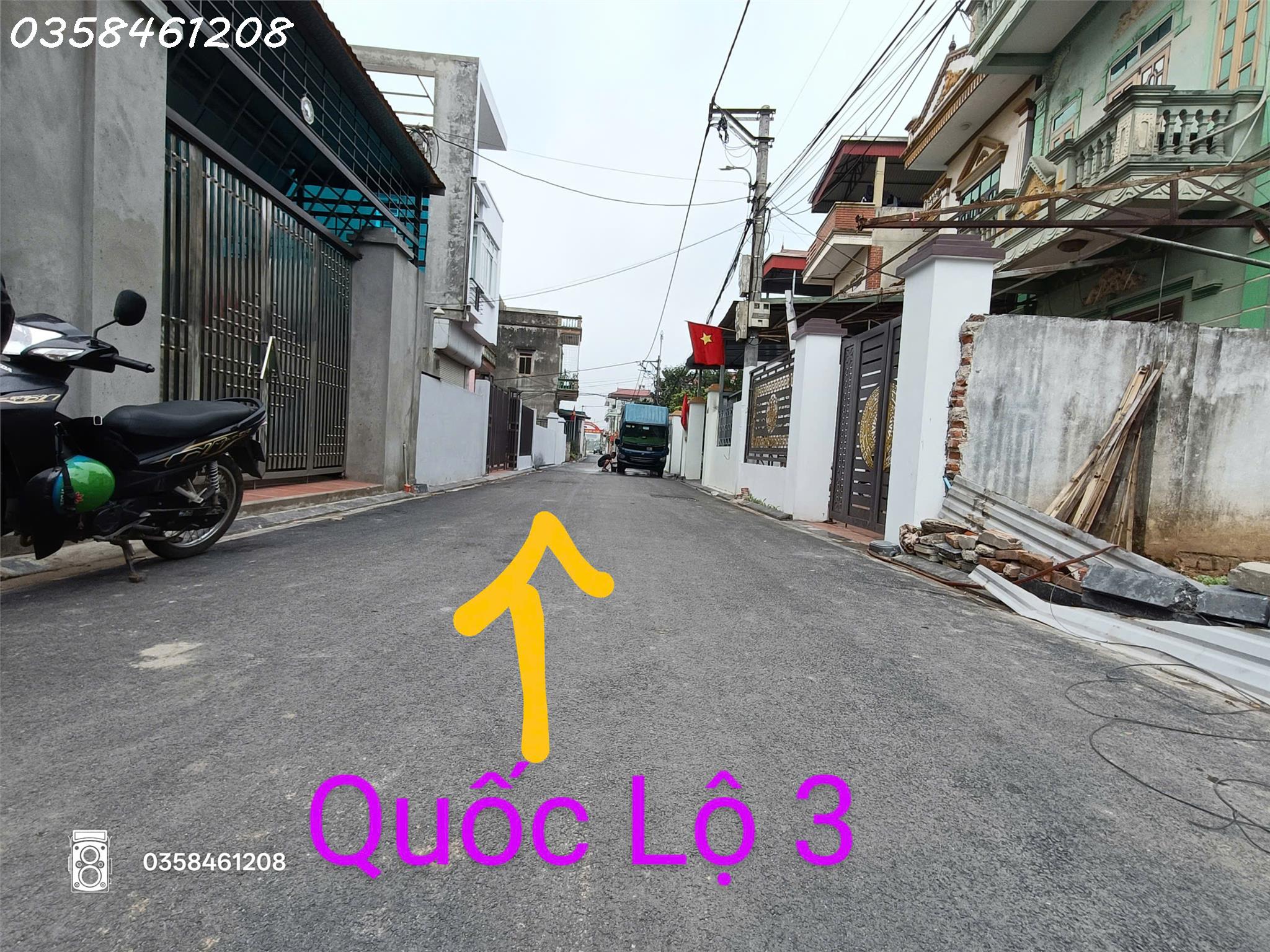 Mới- Bán đất 99m Nguyên Khê(sát Quốc lộ 3) đẹp long lanh+ ngõ thông+ ô tô tránh. - Ảnh 1