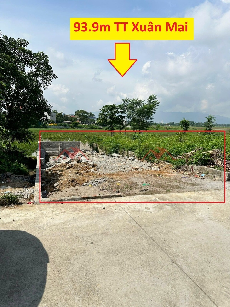 CHÍNH CHỦ BÁN LÔ ĐẤT 93,9M TẠI TT XUÂN MAI-CHƯƠNG MỸ-HÀ NỘI - Ảnh chính