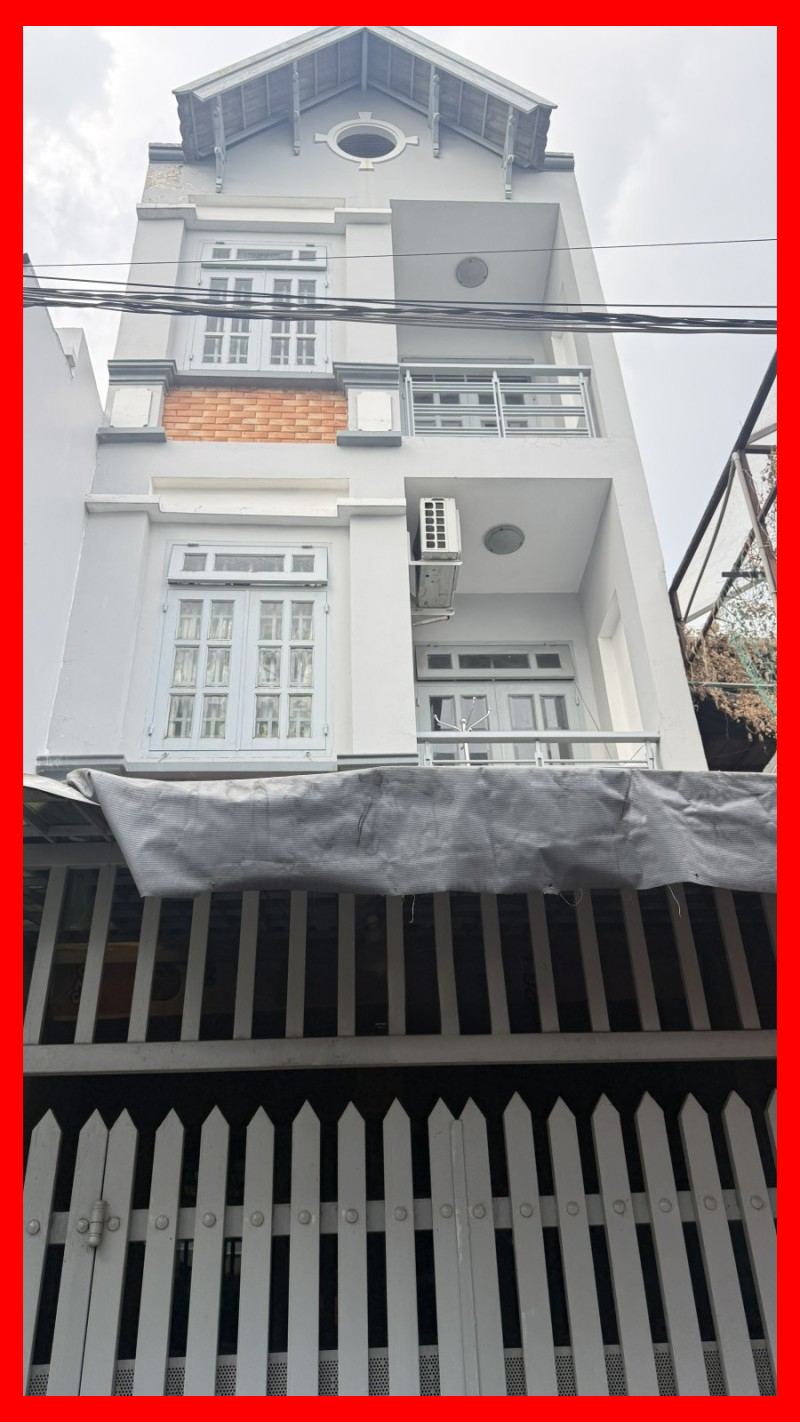 BÁN NHÀ 3 TẦNG, 70M2, NGÕ HUỲNH VĂN NGHỆ, GÒ VẤP, GIÁ 6.4 TỶ - SỔ HỒNG CHÍNH CHỦ - Ảnh chính