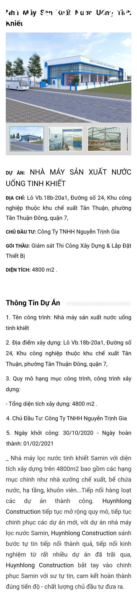Bán và cho thuê Nhà máy nước Samin tại Kcx Tân Thuận, Q7,Dt 4904m2, GÍA TỐT - Ảnh 3
