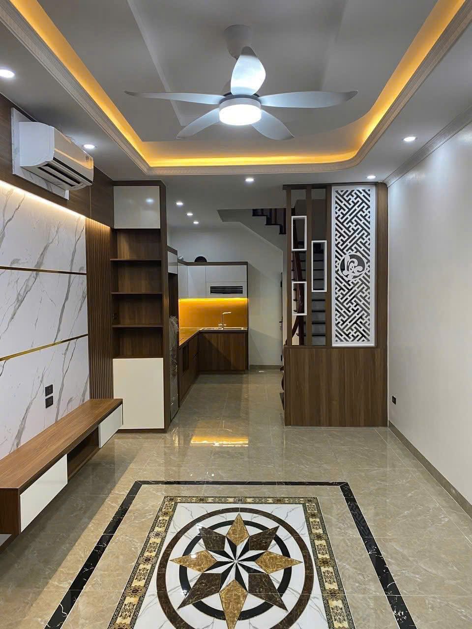 Bán nhà Kim Hoàng, Xã Vân Canh, Hoài Đức, Hà Nội, 34m, 4 tầng, ô tô đỗ gần - Ảnh 1