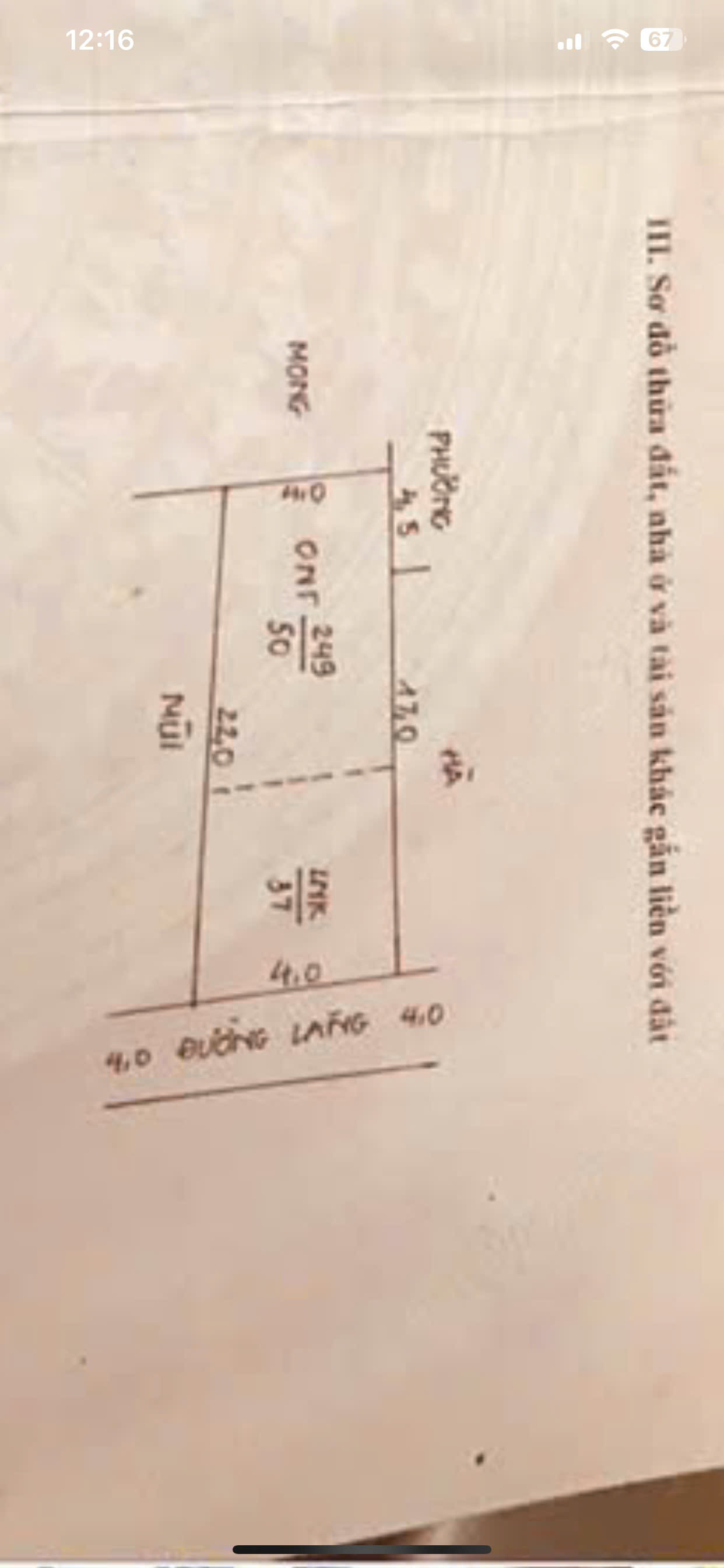 FO cần bán <br>87m đường trục chính , ô tô tải thông <br>mặt tiền 4m hậu 4m vuông vắn nói không với lỗi - Ảnh 1