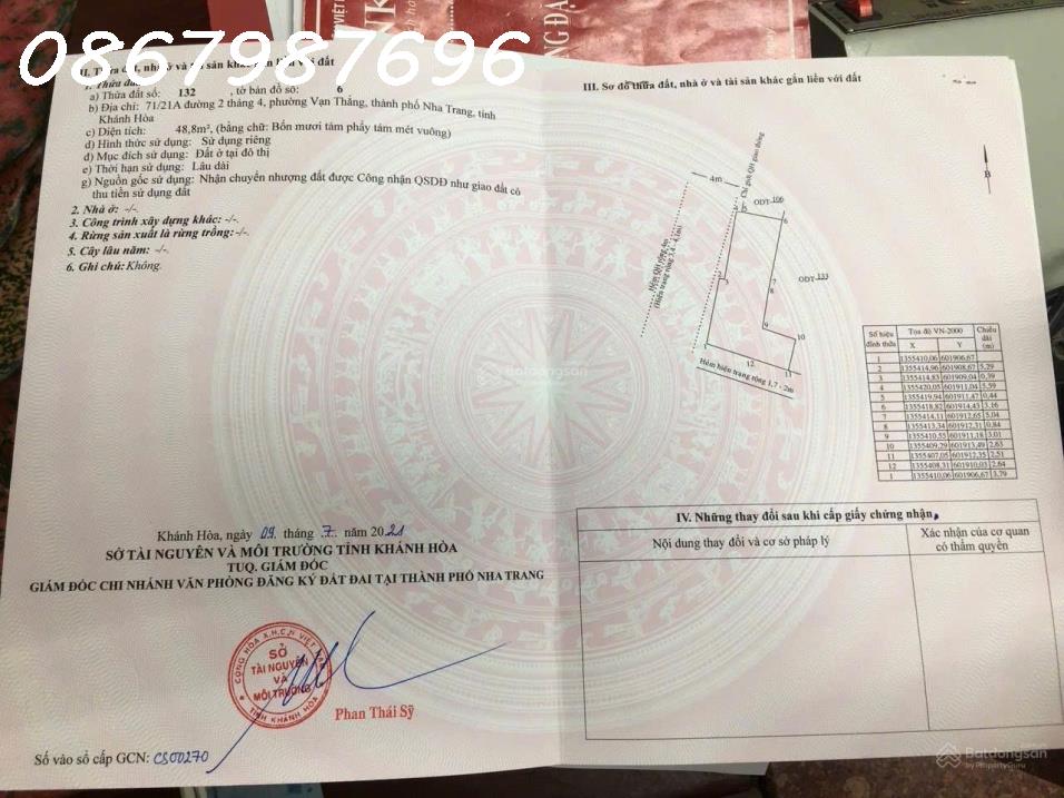 Bán Nhà Mới Xây 2025 Full Nội Thất – Hẻm Ô Tô Trung Tâm TP Nha Trang, Gần Biển, Giá Chỉ 4.5 Tỷ - Ảnh 1