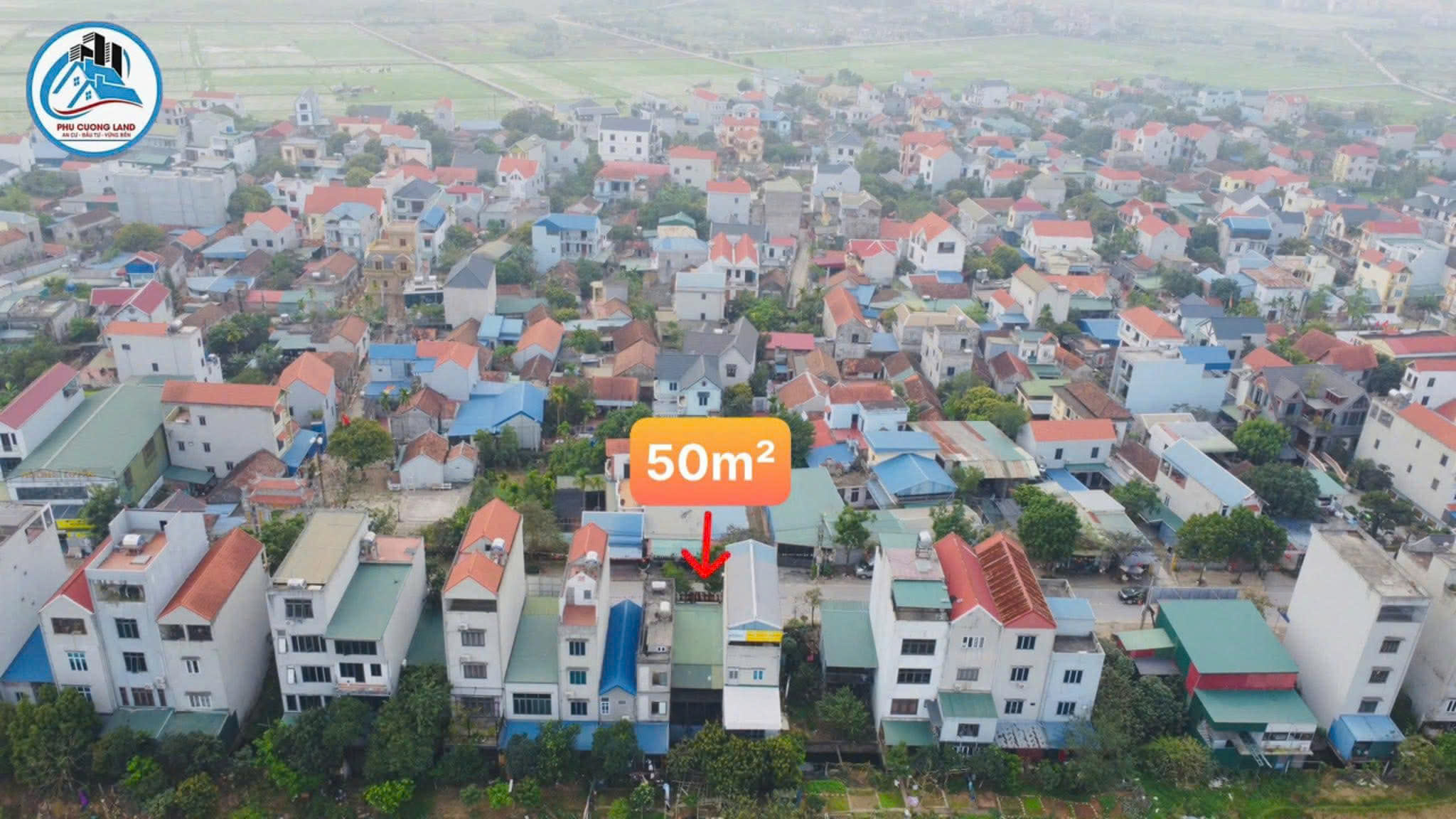 BÁN GẤP LÔ ĐẤT 50m2 THỔ CƯ KHU VỰC  Đê Đáy Chúc Đồng Thuỵ Hương - Ảnh 1