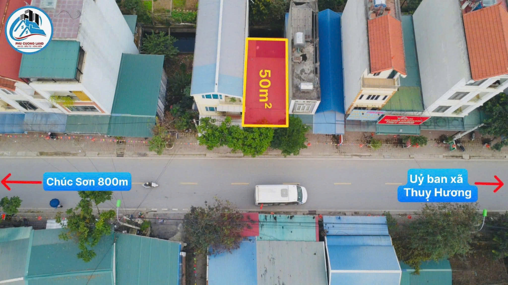 BÁN GẤP LÔ ĐẤT 50m2 THỔ CƯ KHU VỰC  Đê Đáy Chúc Đồng Thuỵ Hương - Ảnh 3