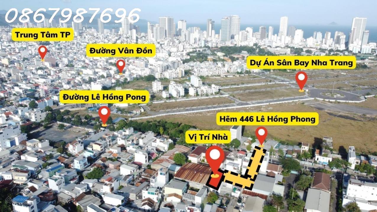 Bán Gấp Nhà 3 Tầng Hẻm Lê Hồng Phong, Nha Trang – 6PN – Giá Cực Tốt Chỉ 28 Triệu/m² - Ảnh chính
