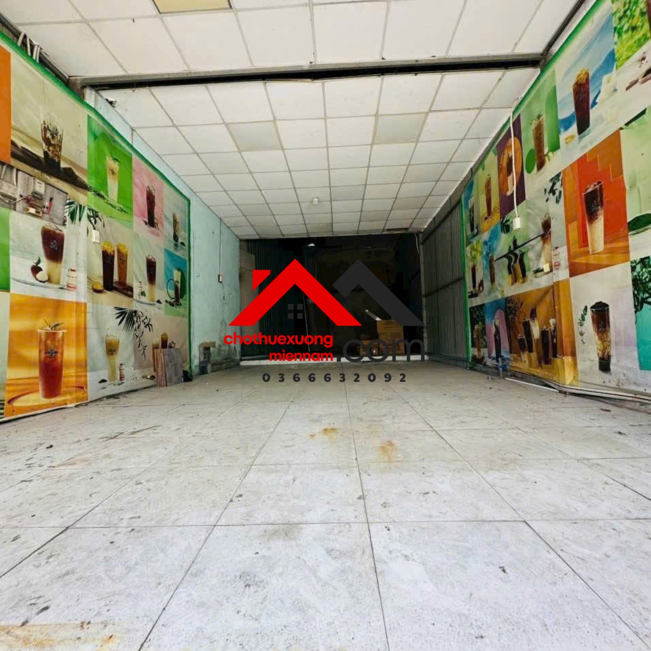 Cho Thuê Mặt Bằng Gần Chợ Phú Mỹ Thủ Dầu Một – 60m² – Giá 8 Triệu/Tháng. Liên hệ: - Ảnh 1