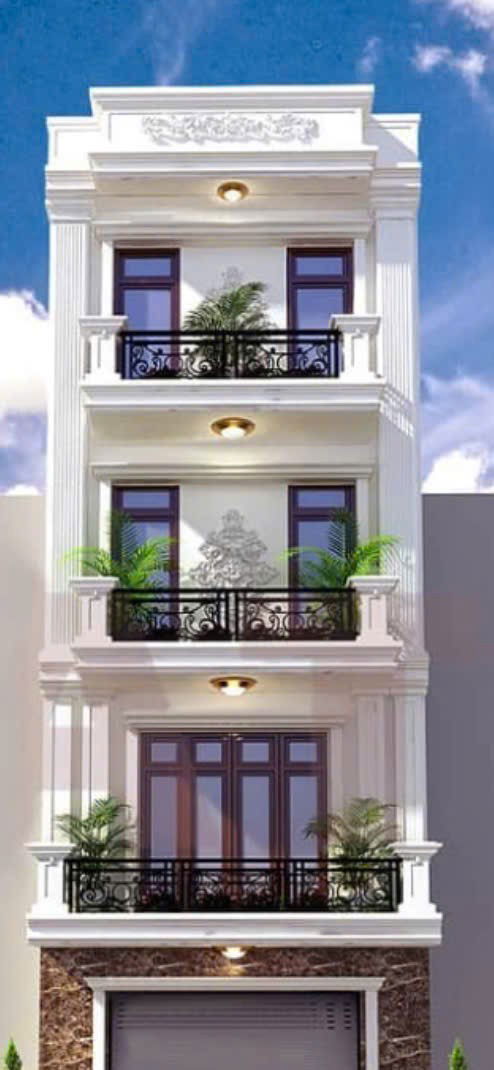 BÁN NHÀ MƯỚI ĐẸP NGÕ BA GÁC Thạch Bàn 47m2,X 5 tầng, mặt tiền 4m, 6.5 tỷ Long Biên. - Ảnh chính
