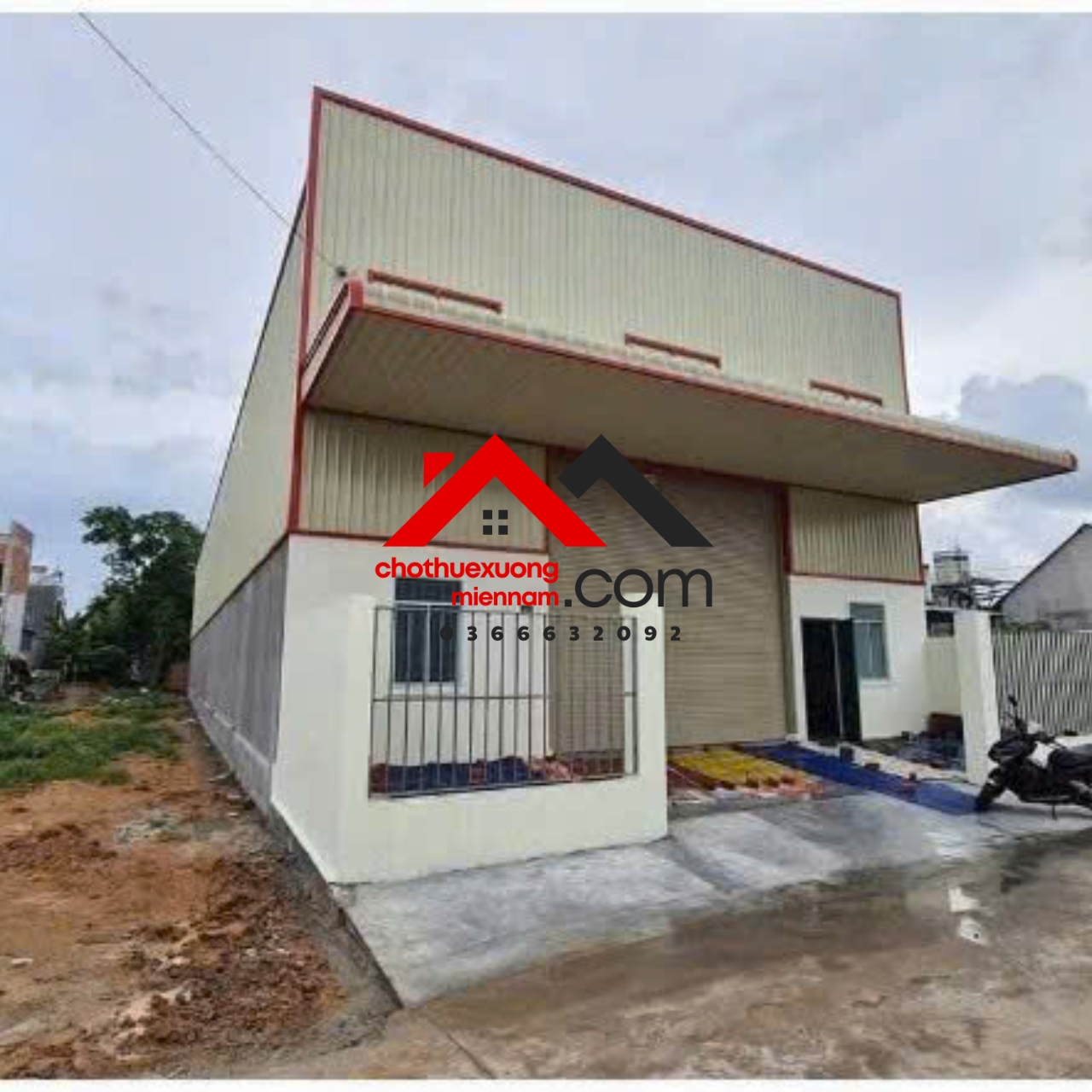 XƯỞNG CHO THUÊ GẦN VISIP 3 MỞ RỘNG – GIÁ CHỈ 25 TRIỆU/THÁNG – ĐƯỜNG XE CÔNG RA VÀO THOẢI MÁI! Liên - Ảnh 1