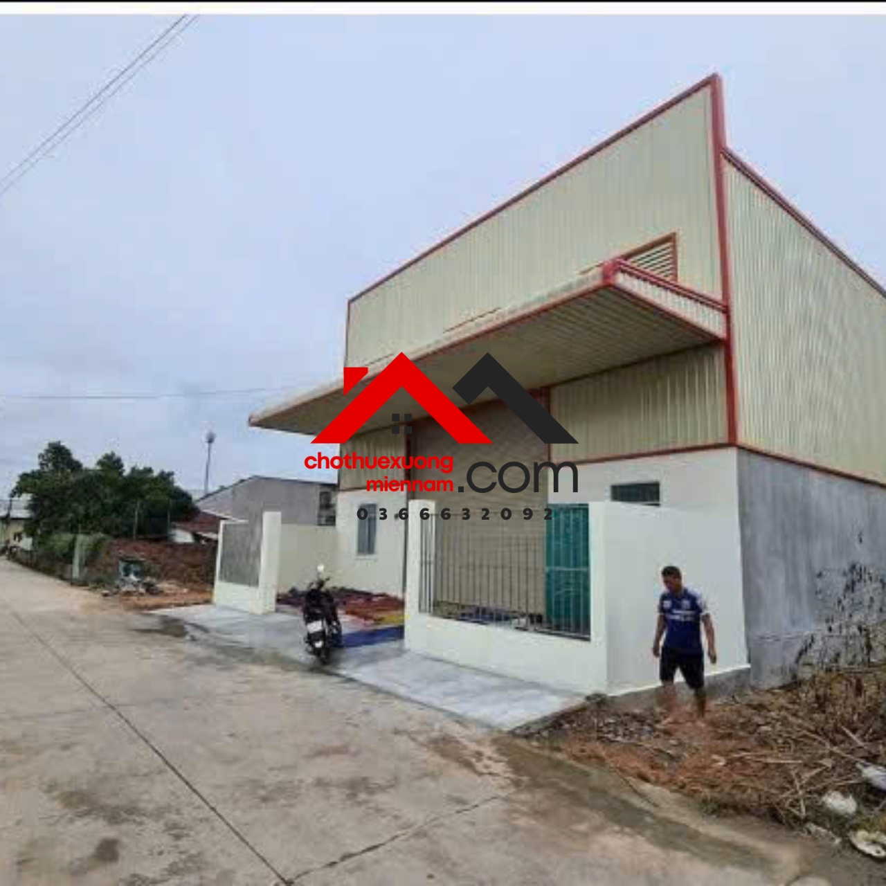 XƯỞNG CHO THUÊ GẦN VISIP 3 MỞ RỘNG – GIÁ CHỈ 25 TRIỆU/THÁNG – ĐƯỜNG XE CÔNG RA VÀO THOẢI MÁI! Liên - Ảnh chính