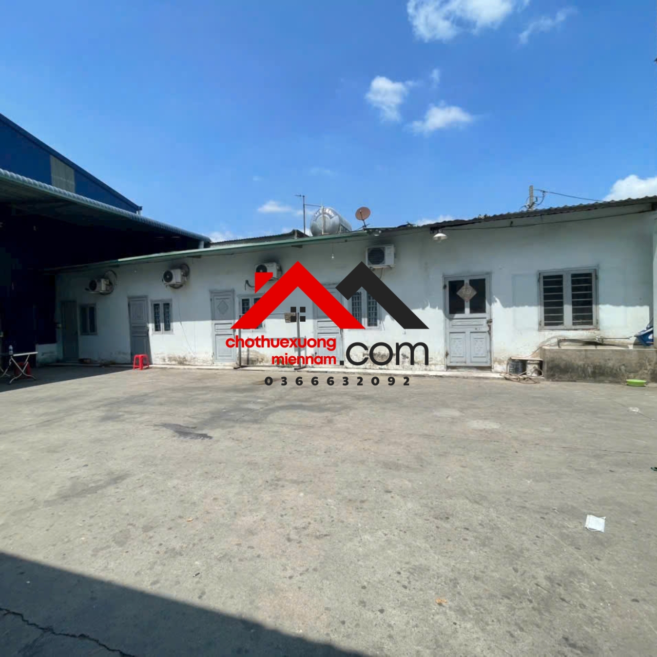 Cho Thuê Nhà Xưởng 4.400m² Thuận An Bình Dương – Có Văn Phòng, PCCC . Liên hệ: - Ảnh chính