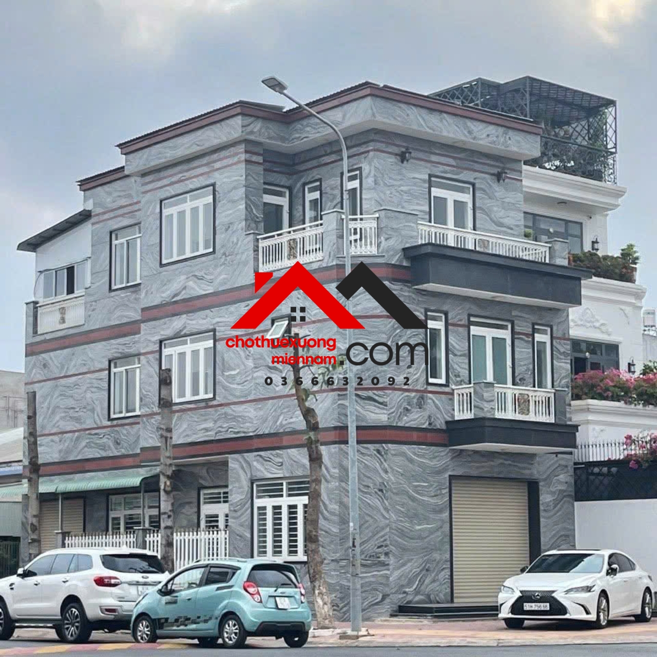 Cho Thuê Văn Phòng Lô Góc KDC Hiệp Thành 3 Thủ Dầu Một – Giá 20 Triệu/Tháng. Liên hệ: - Ảnh chính