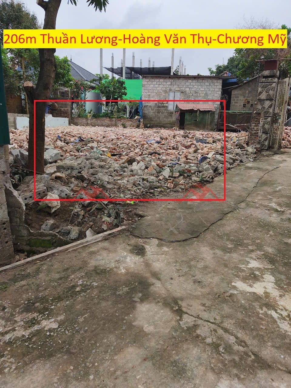 CHÍNH CHỦ BÁN LÔ ĐẤT 206M HOÀNG VĂN THỤ-CHƯƠNG MỸ-HÀ NỘI - Ảnh chính