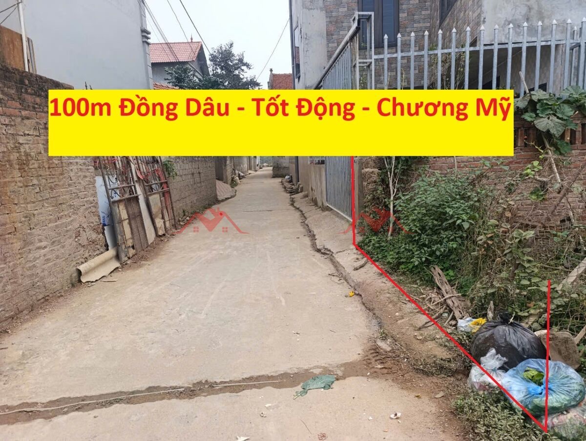CHÍNH CHỦ BÁN LÔ ĐẤT 100M TẠI TỐT ĐỘNG-CHƯƠNG MỸ-HÀ NỘI - Ảnh 1