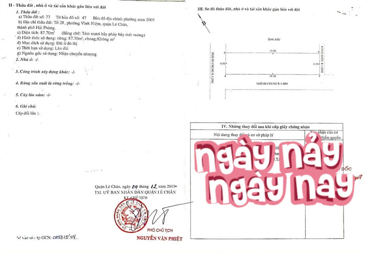 Nhà Trực Cát - Thiên Lôi, 88m 4 tầng, lô góc, sân cổng để ô.tô, Giá 6.9 tỉ - Ảnh 4