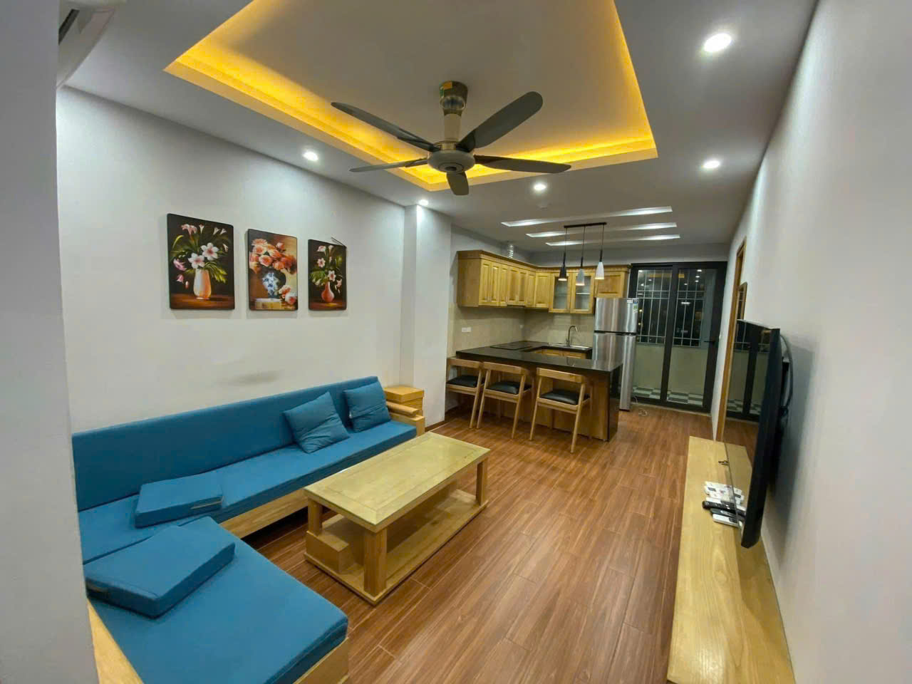 CHO THUÊ CĂN HỘ CAO CẤP 3N1K FULL NỘI THẤT TẠI KĐT MỸ ĐÌNH 1, NAM TỪ LIÊM, HÀ NỘI - Ảnh chính