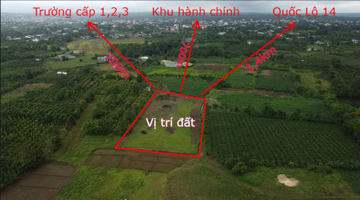Bán Lô Đất Thị Xã Sổ Hồng Riêng tại phường THỐNG NHẤT - thị xã BUÔN HỒ - Daklak - Ảnh 1
