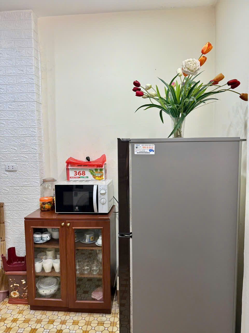 Cho thuê căn hộ khu tập thể 6A Chương Dương, Hoàn Kiếm 80m, 2 ngủ, đủ đồ giá 12tr - Ảnh 2