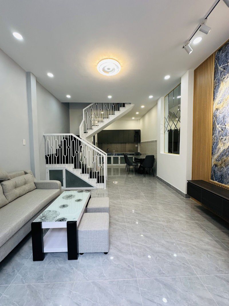 NHÀ MỚI ĐẸP Ở NGAY GẦN MẶT TIỀN TRUNG TÂM P15 TÂN BÌNH, 40M2, 2 TẦNG  2PN, HOÀN CÔNG ĐỦ, TẶNG NỘI - Ảnh chính