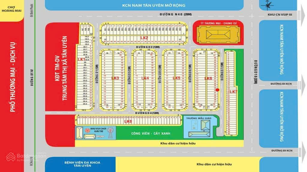 Bán gấp đất nền dự án KĐT Tân Long, 1,4 tỷ, 72 m2, view đẹp - Ảnh 1