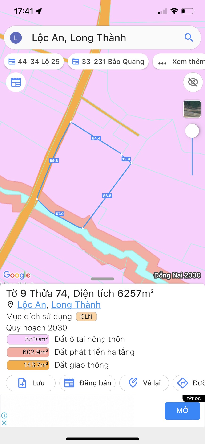 Đât đẹp giá tốt đất Lộc An sân bay Long Thành. Nơi kinh doanh thịnh vượng, an cư hạnh phúc. - Ảnh 2
