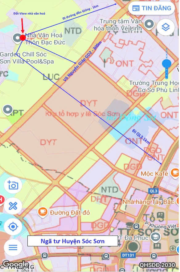 TRỤC CHÍNH THÔN ĐẠC ĐỨC ,XÃ PHÙ LINH . ĐÓN ĐẦU VÕ NGUYÊN GIÁP KÉO DÀI VÀ TỔ HỢP Y TẾ - Ảnh 1