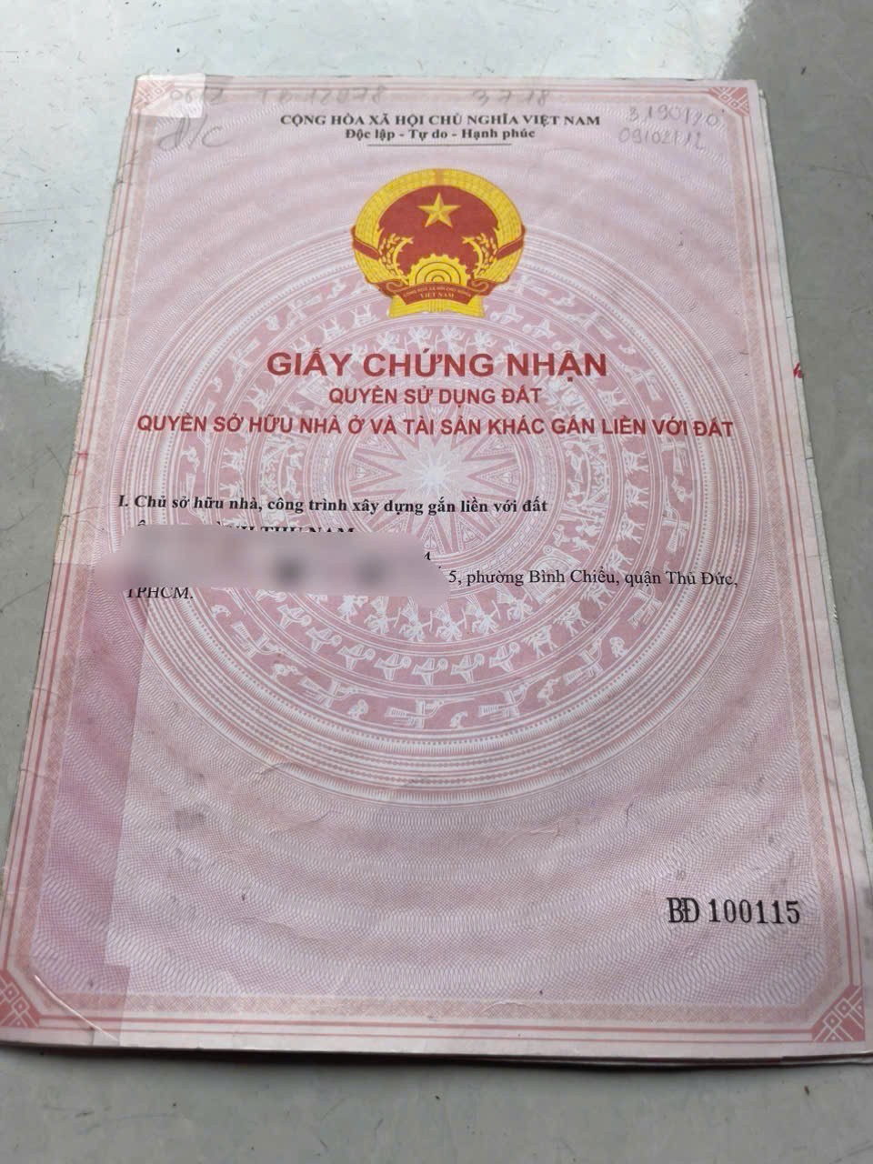 Chính Chủ Cần Bán Gấp Căn Nhà 1 trệt 2 lầu, Tại Bình Chiểu, Quận Thủ Đức, TP HCM - Ảnh 3