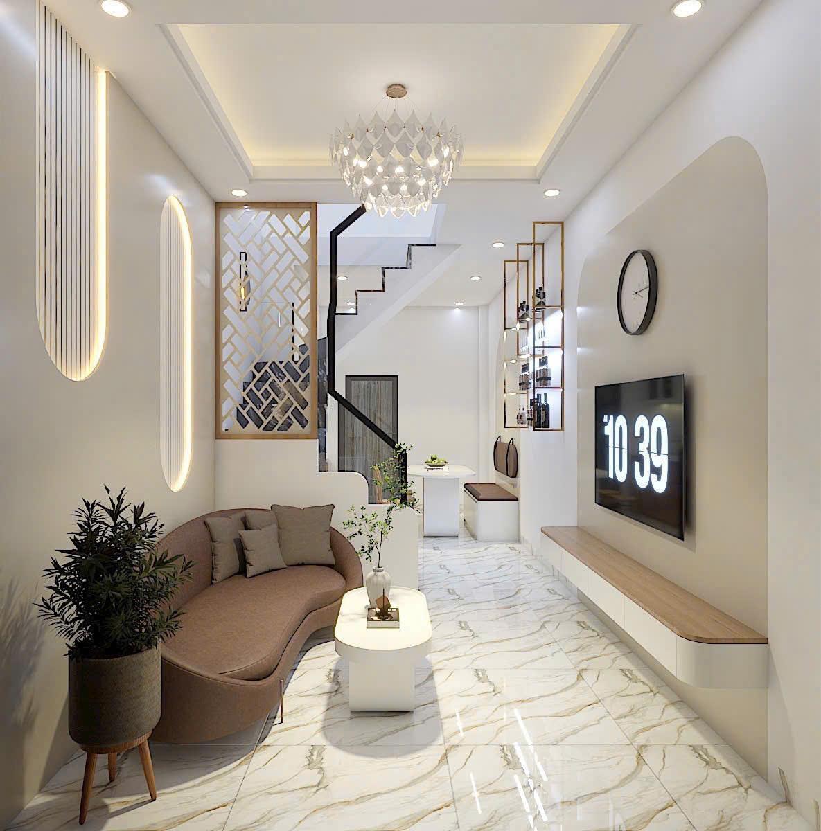 *NHÀ MỚI ĐẸP- HẺM 4MH- SÁT MẶT TIỀN CAO ĐẠT-TRẦN BÌNH TRỌNG 3TẦNG, VÀO Ở NGAY - Ảnh 2