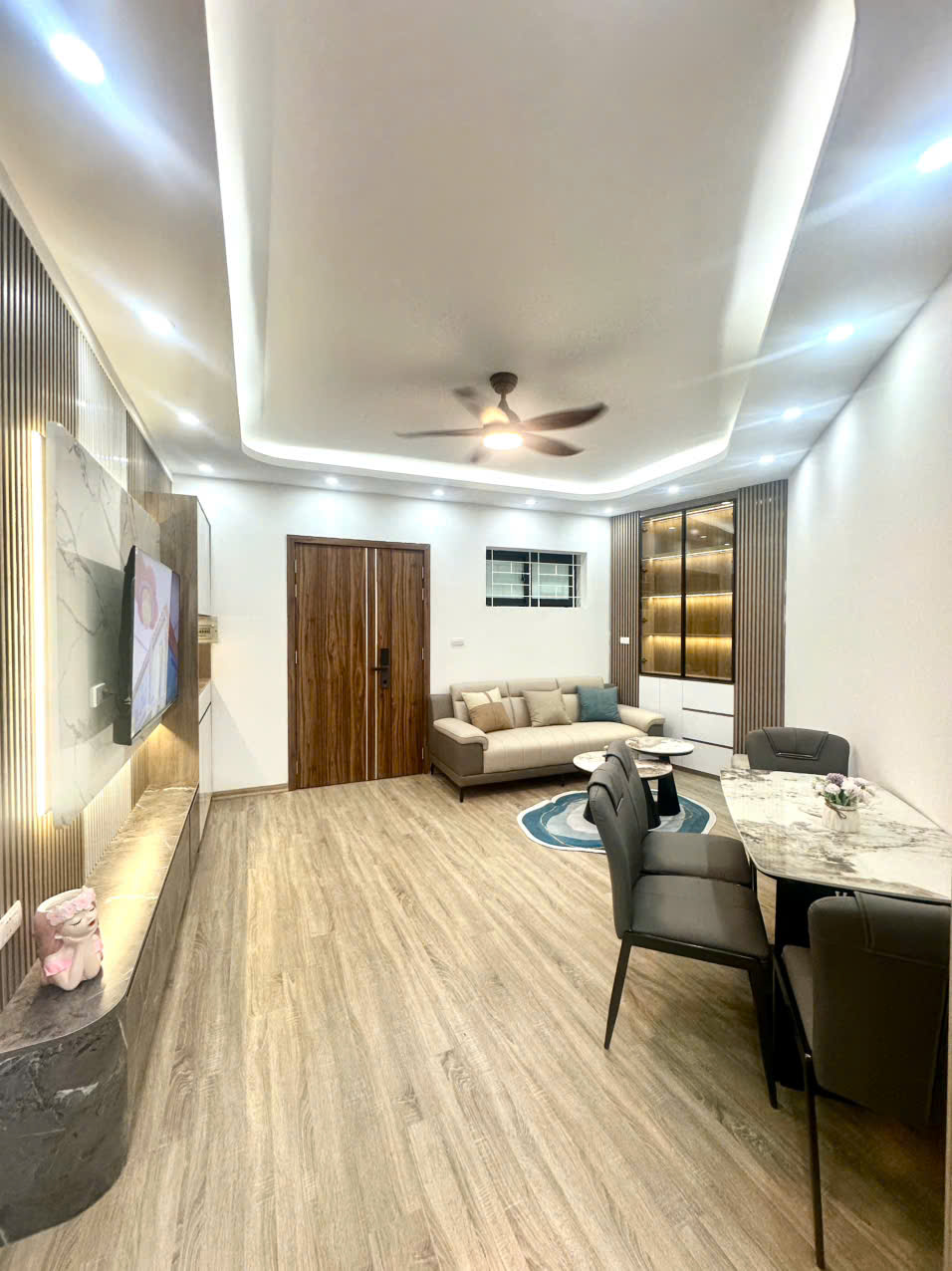 Căn hộ chung cư sổ đỏ 2 ngủ, tầng 10 mới đét tòa CT3BX2 Linh Đàm, Hoàng Mai, 57m2, giá chỉ 3.75 tỷ - Ảnh chính