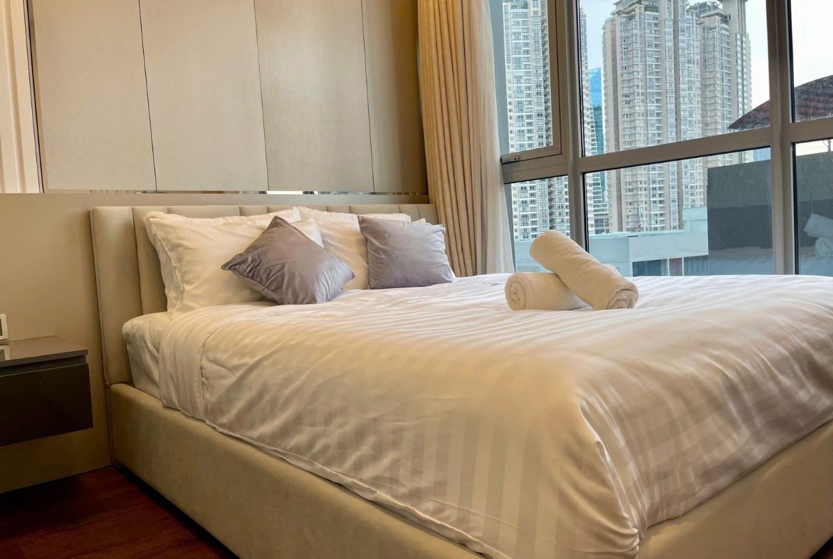 Vinhomes Central Park  Căn hộ 2PN đầy đủ nội thất với tiện nghi hiện đại và vị trí đắc địa với ID - Ảnh 3