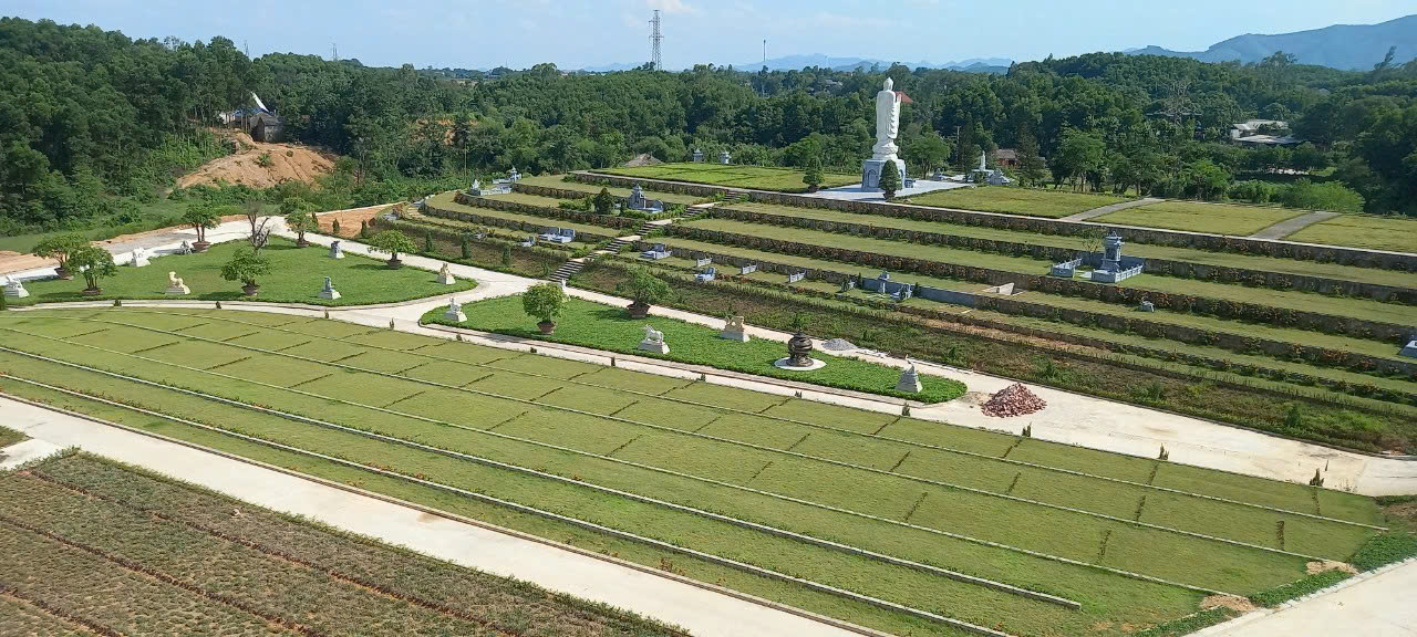 Đất nghĩa trang, đất công viên vĩnh hằng công viên nghĩa trang Thiên Bình An, Sông Công, Thái Nguyên - Ảnh 1